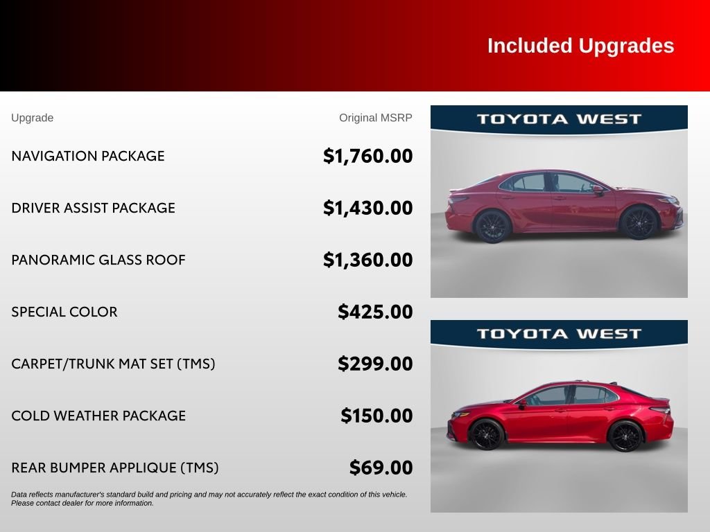 Used 2023 Red Toyota XSE image 38