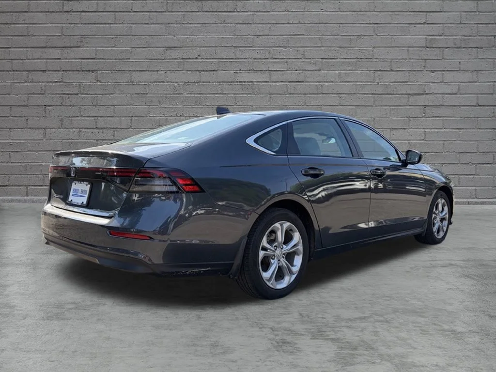 Used 2023 Meteorite Gray Metallic Honda LX image 3