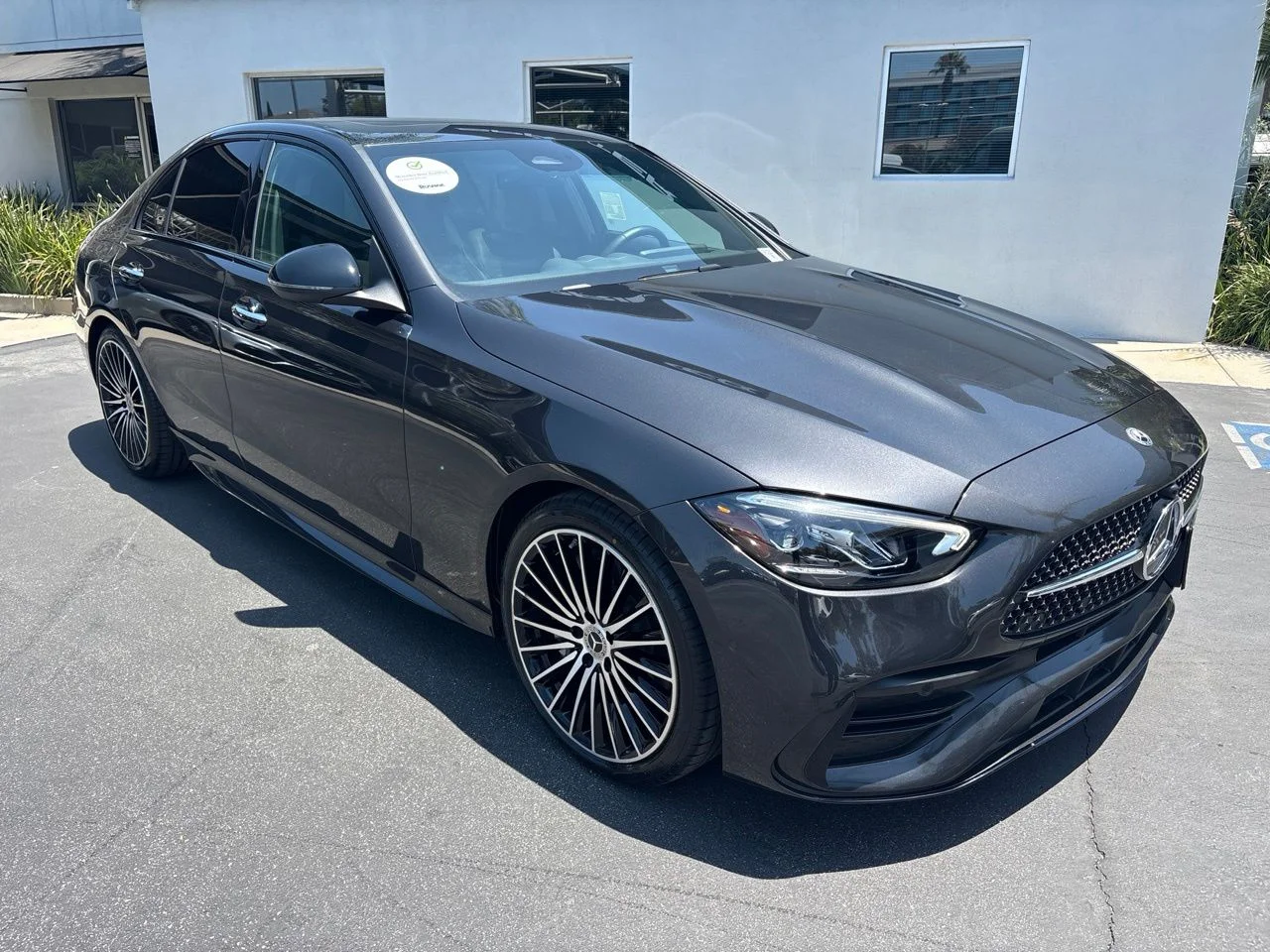 Certified Used 2023 Gray Mercedes-Benz C 300 AMG® Line Package image 2