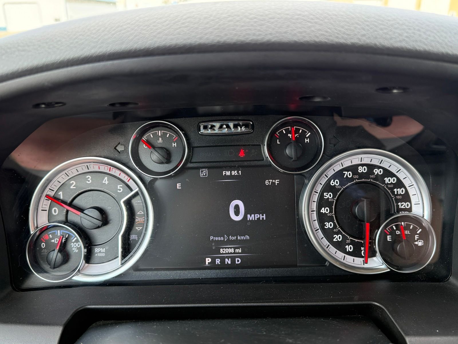 Used 2018 Bright White Clearcoat Ram Big Horn image 25