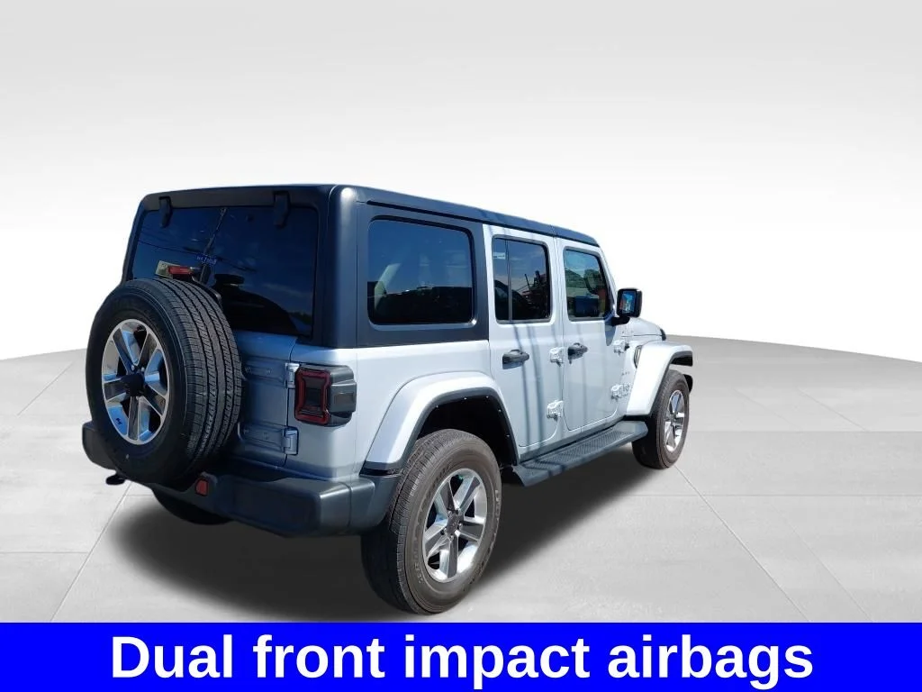 Used 2022 Silver Jeep Unlimited Sahara image 10