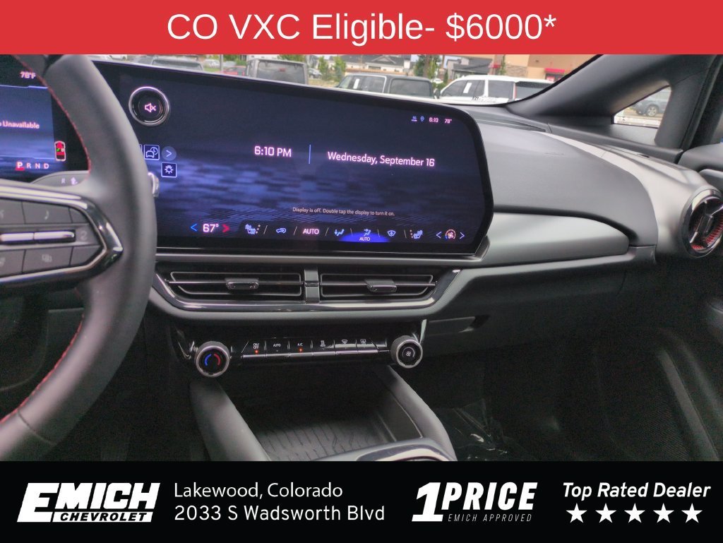Used 2024 Riptide Blue Metallic Chevrolet 2RS image 17