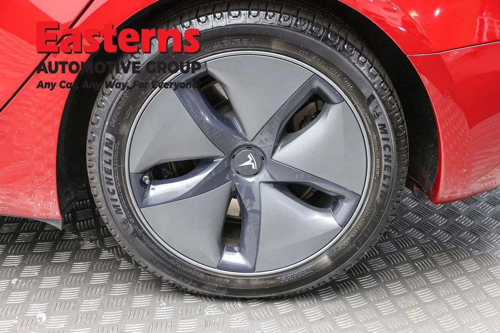 Used 2020 Red Tesla Standard image 8