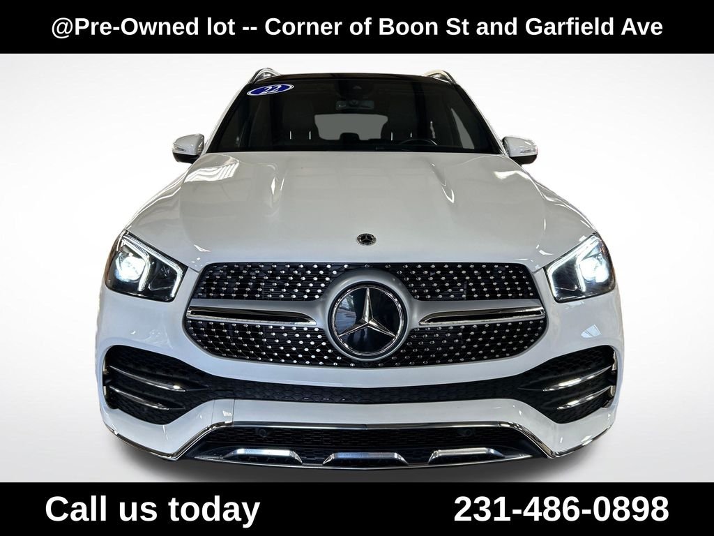 Used 2022 White Mercedes-Benz GLE 350 image 8