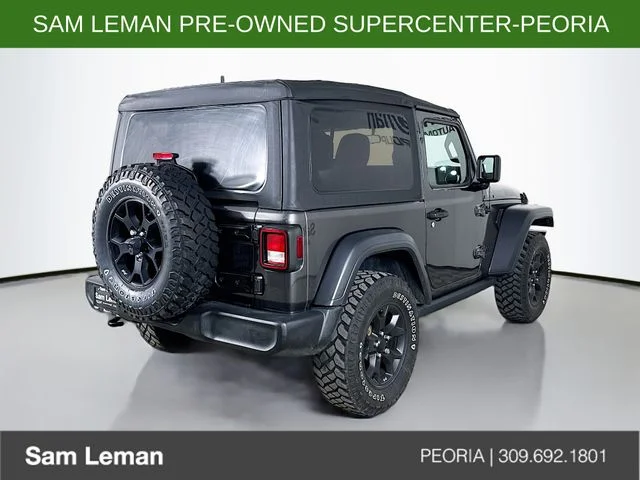 Used 2020 Gray Jeep Sport image 7