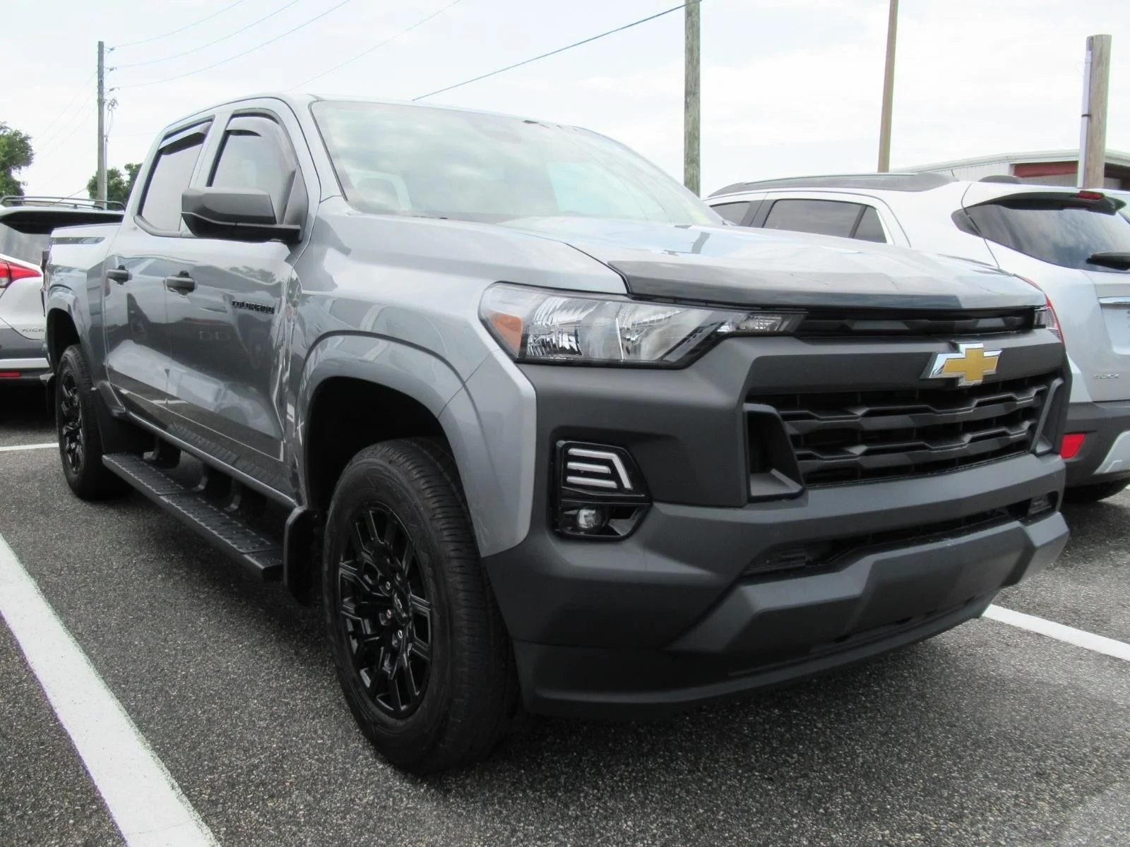 Used 2025 Gray Chevrolet Work Truck image 1
