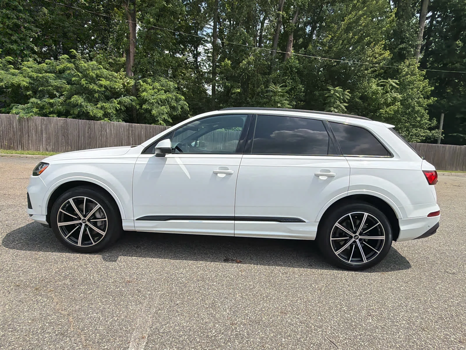 Used 2022 Carrara White Audi Premium Plus image 12