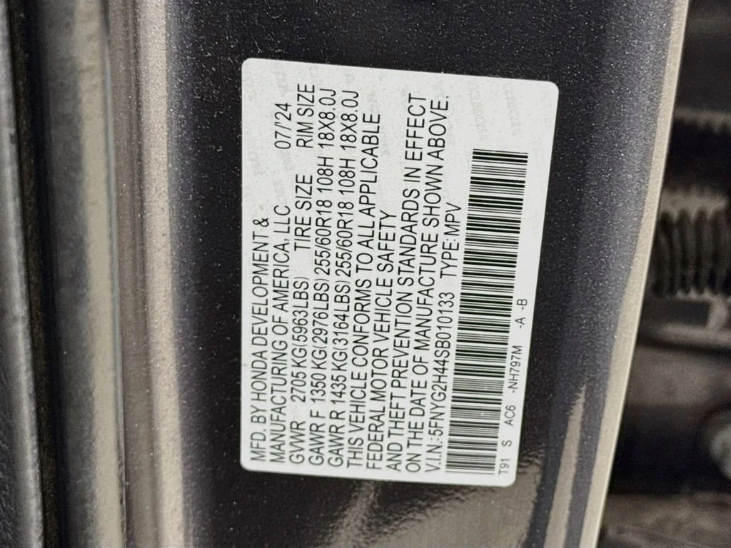 Certified Used 2025 Modern Steel Metallic Honda EX-L image 46