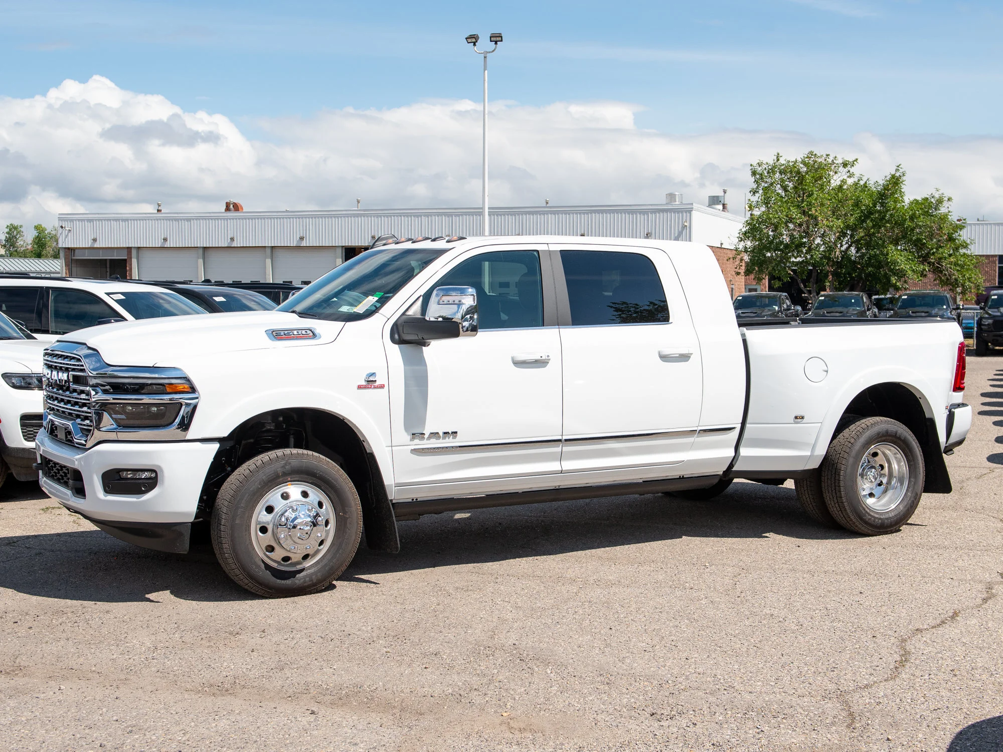 New 2026 White RAM Limited* Mega Cab image 2