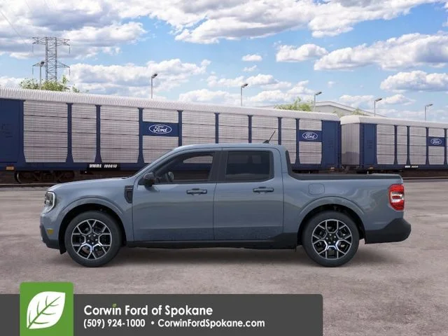 New 2026 Azure Gray Metallic Tri-Coat Ford Lariat image 5