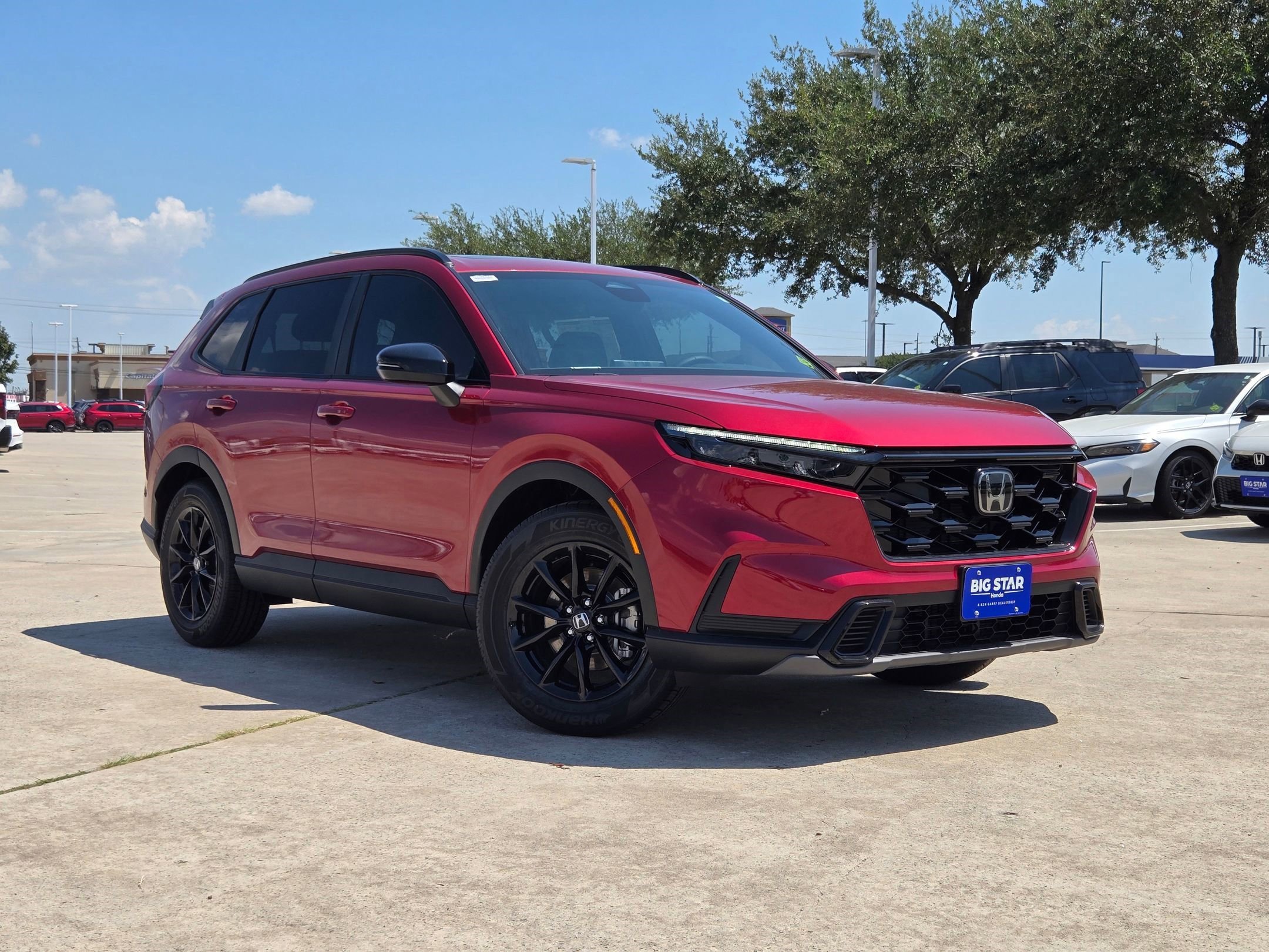 New 2026 Radiant Red Metallic Honda Sport image 2