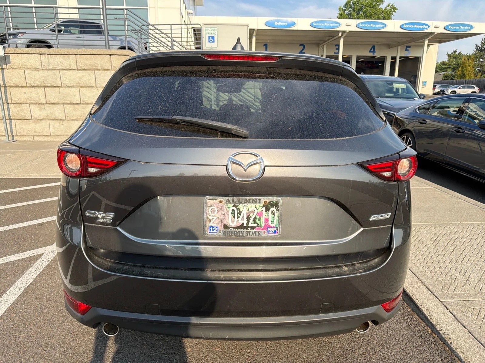 Used 2019 Machine Gray Metallic Mazda Grand Touring image 5