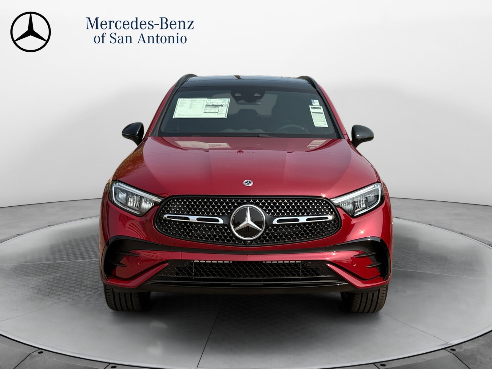 New 2027 MANUFAKTUR Patagonia Red Metallic Mercedes-Benz GLC 300 image 2