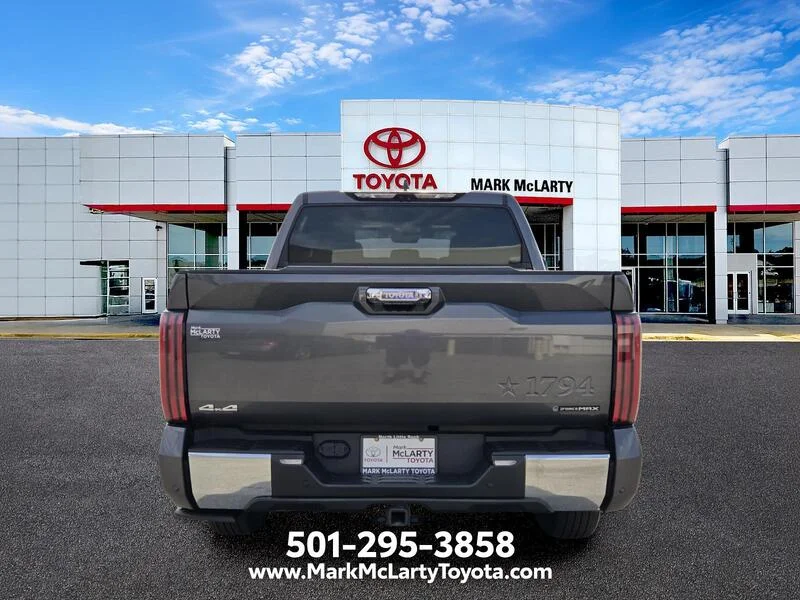 Used 2025 Magnetic Gray Metallic TOYOTA 1794 EDITION HYBRID CREWMAX 5.5