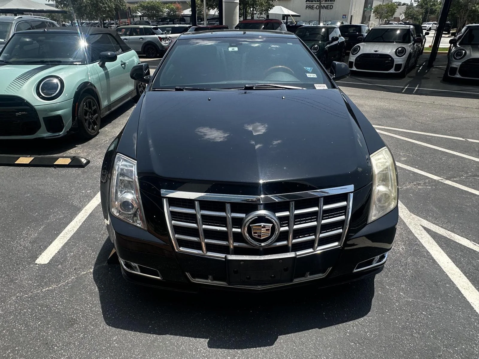 Used 2014 Cadillac CTS Coupe Premium Collection with VIN 1G6DD1E38E0122047 for sale in Fort Worth, TX