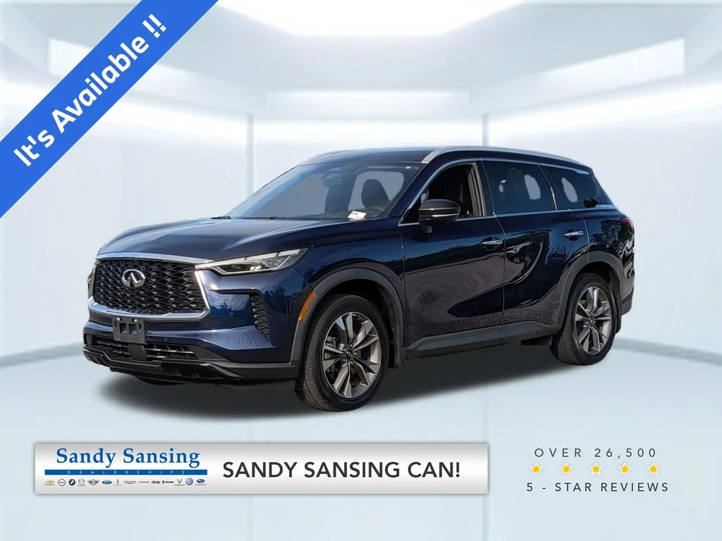 Used 2023 Blue INFINITI LUXE image 1