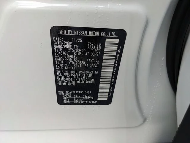 New 2026 White Nissan Platinum image 32