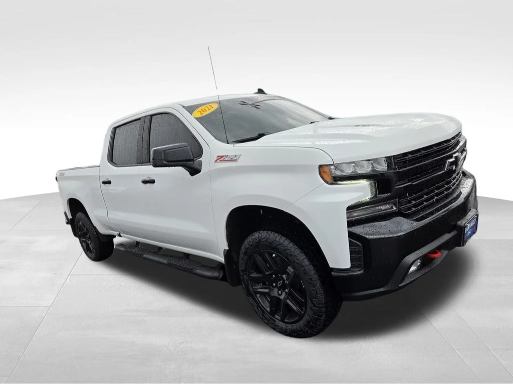 Used 2021 Summit White Chevrolet LT Trail Boss image 1