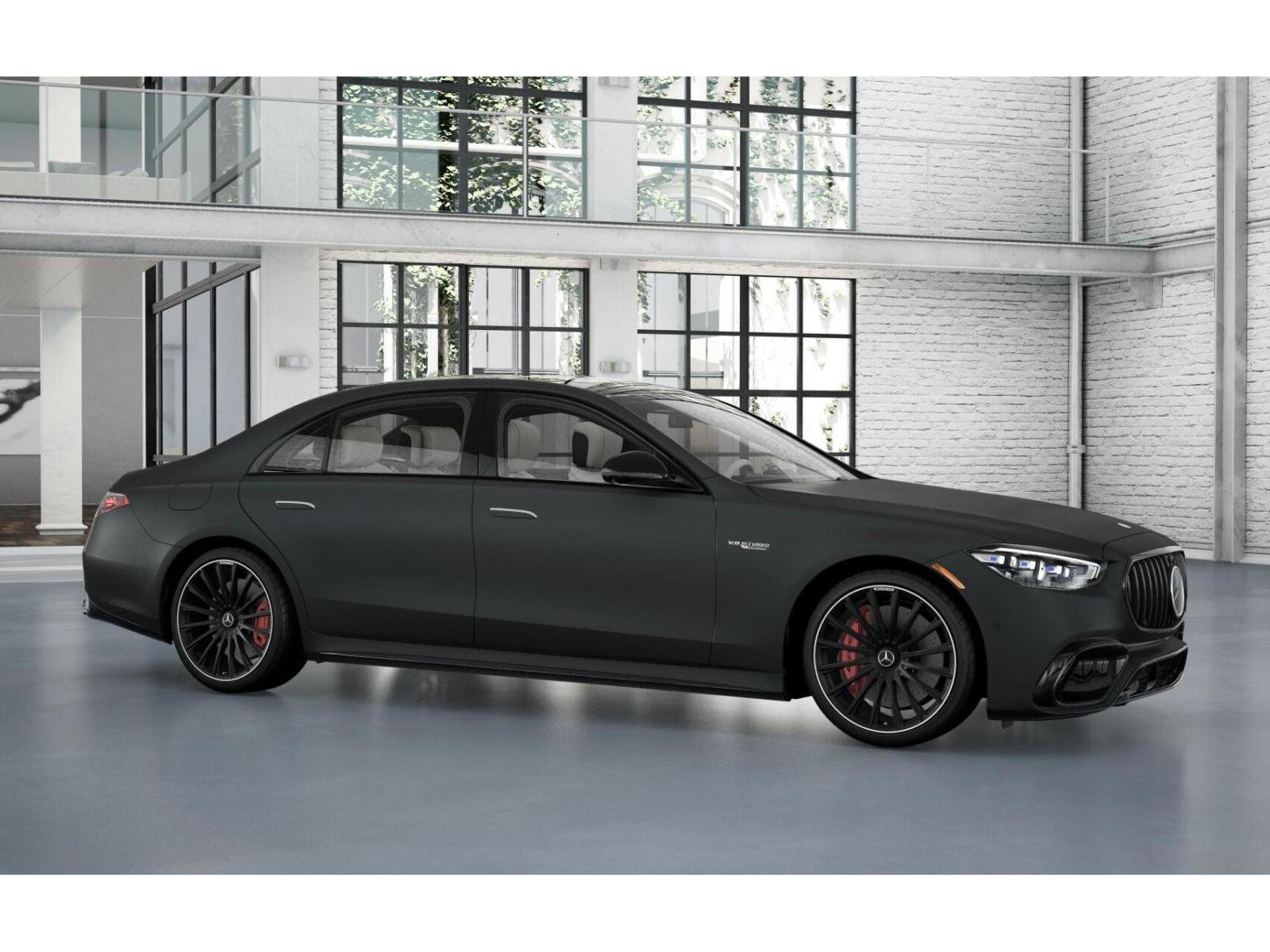 New 2026 MANUFAKTUR Graphite Grey Magno Mercedes-Benz S 63 E AMG® image 13