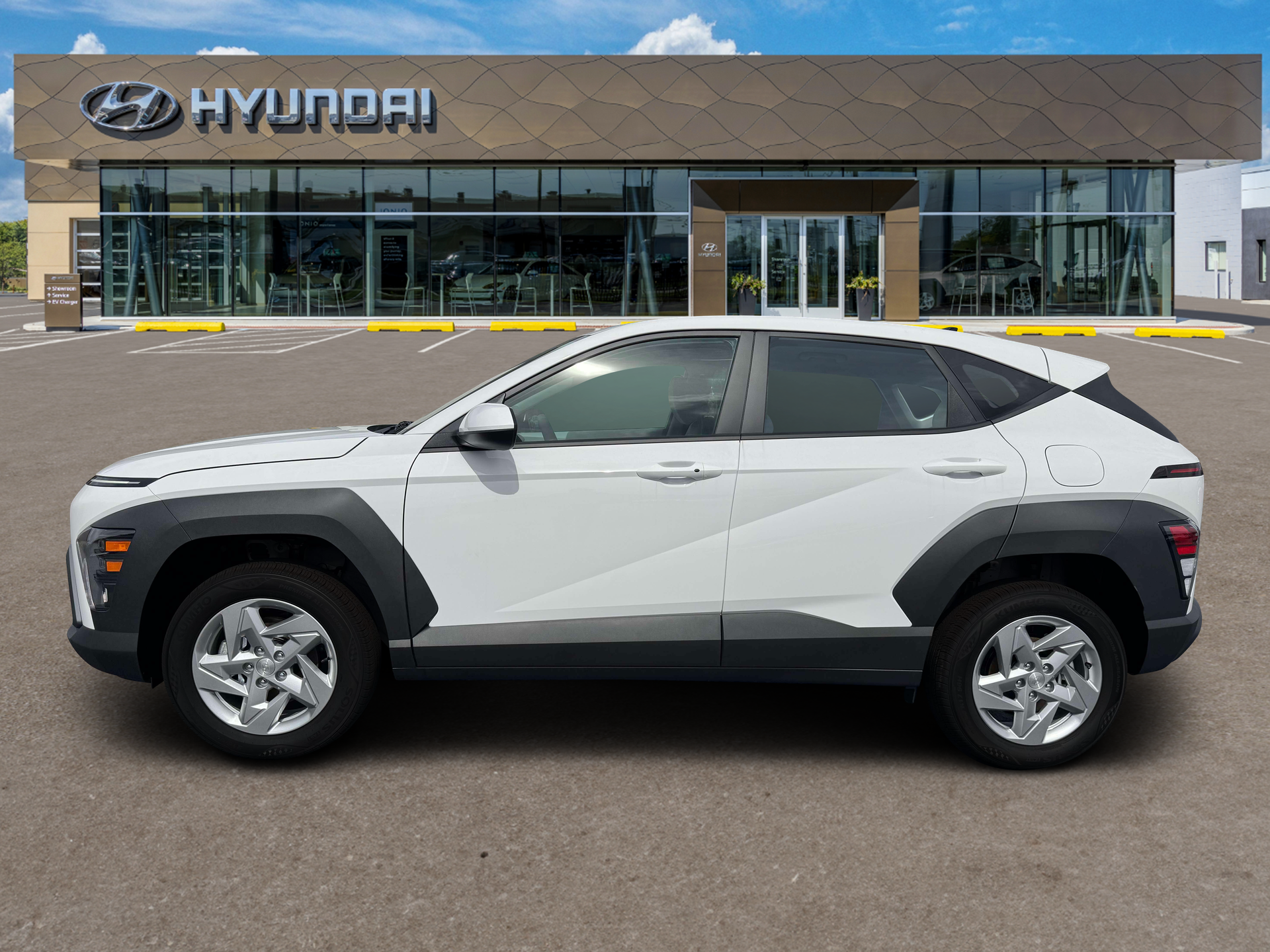 New 2027 Atlas White Hyundai SE AWD image 3