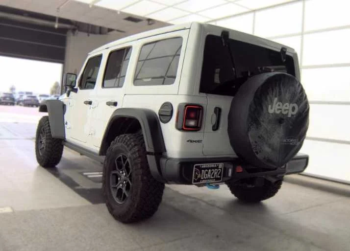 Used 2024 Bright White Clearcoat Jeep Willys image 7