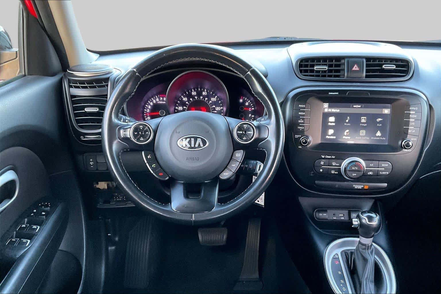 Used 2018 Inferno Red w/Black Roof Kia + image 5