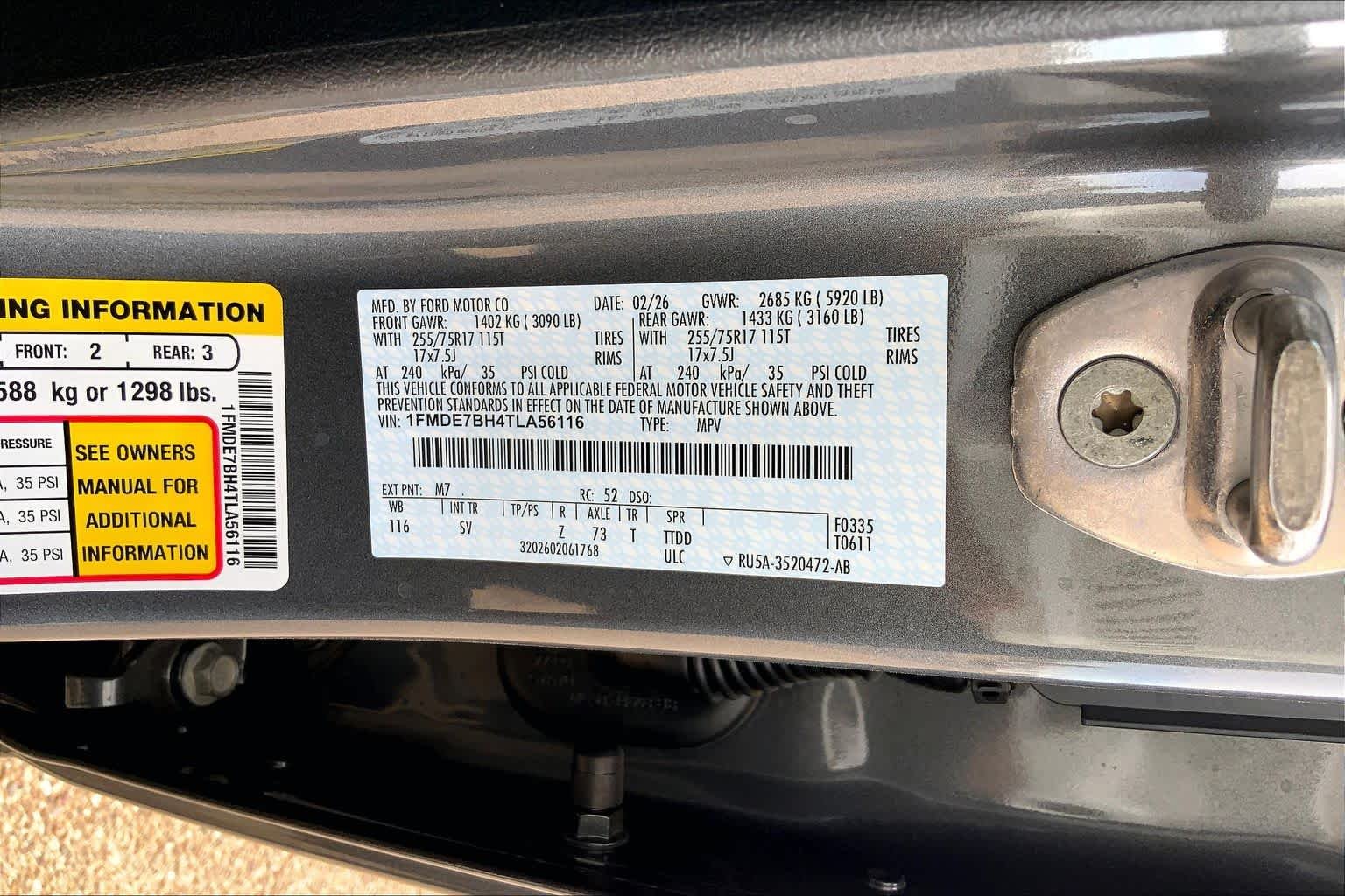 New 2026 Carbonized Gray Metallic Ford Big Bend® image 21