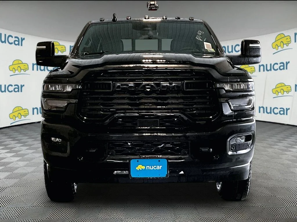 New 2026 Diamond Black Crystal Pearlcoat Ram Tradesman image 2