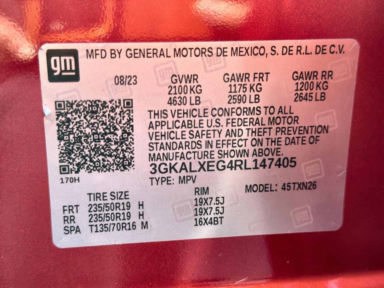 Used 2024 Volcanic Red Tintcoat GMC Denali image 29