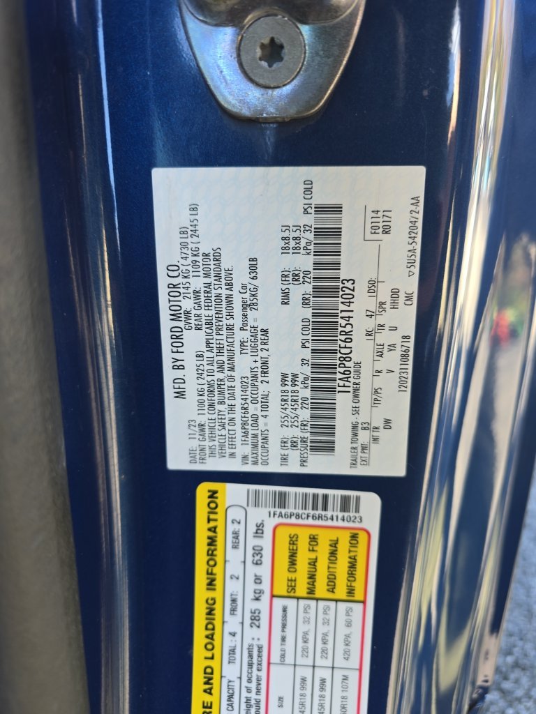 Used 2024 Blue Ford GT image 23