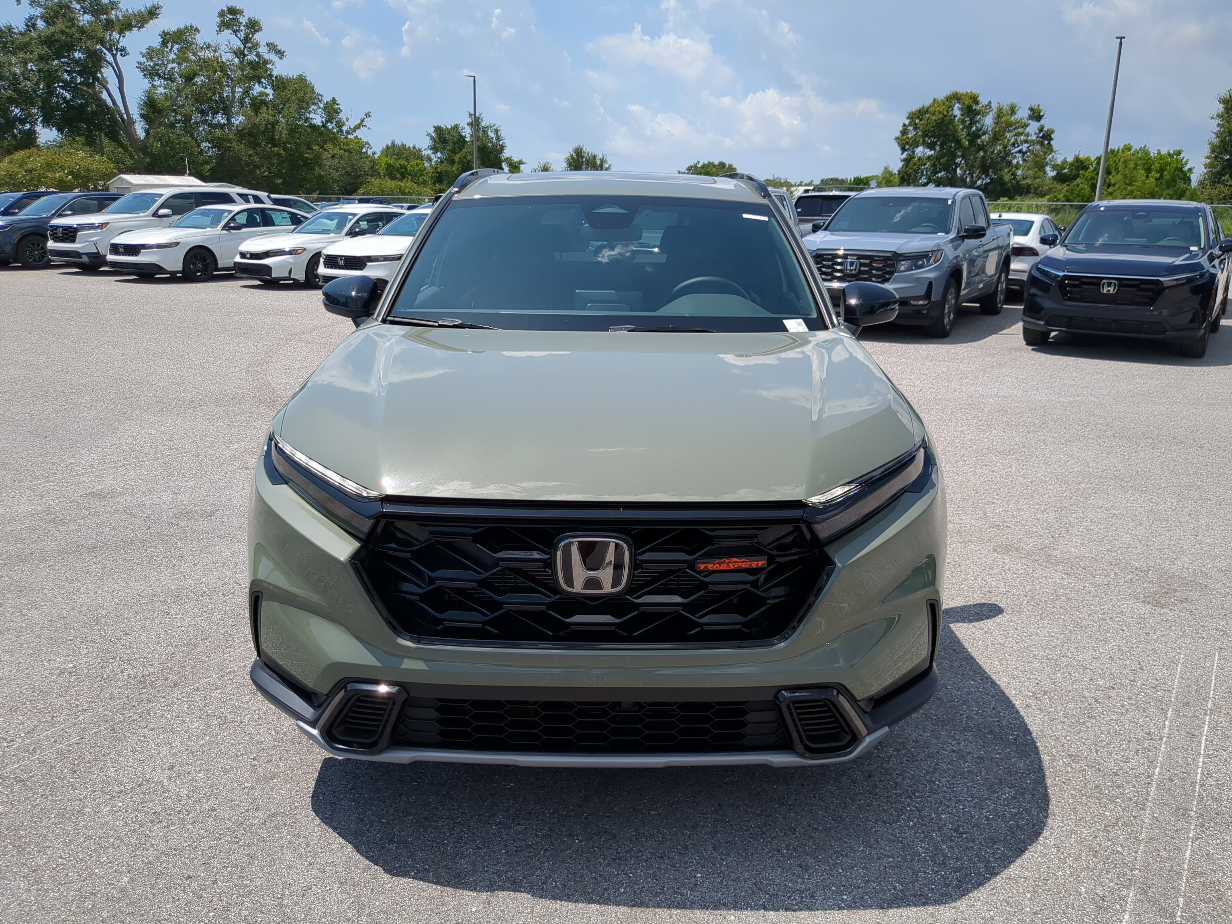 New 2026 Ash Green Metallic Honda TrailSport image 4