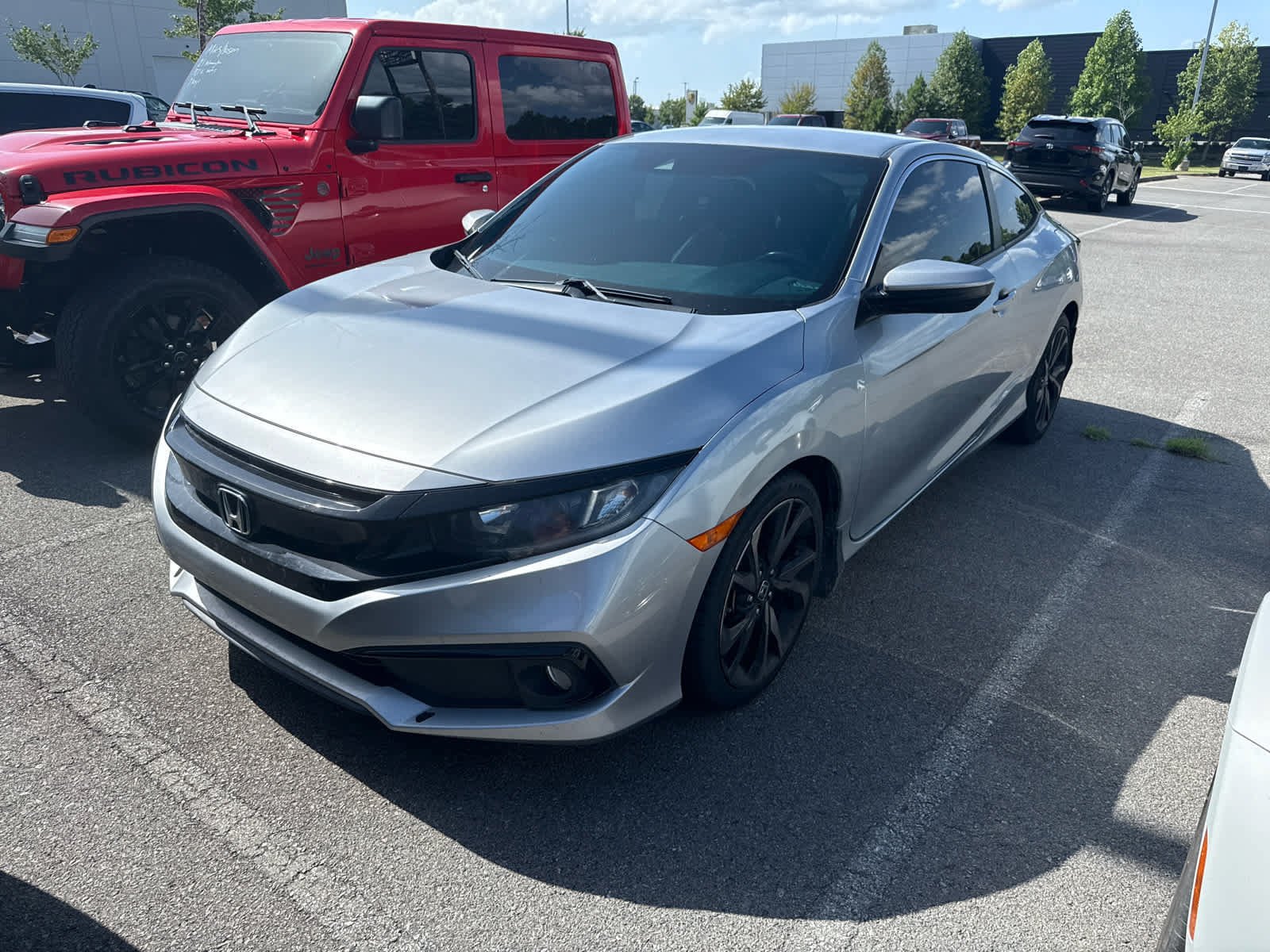 Used 2020 Lunar Silver Metallic Honda Sport image 1
