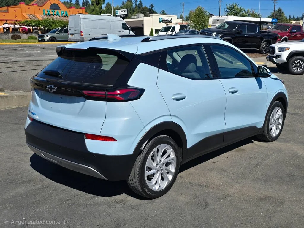 Used 2022 ICE BLUE METALLIC Chevrolet LT image 7