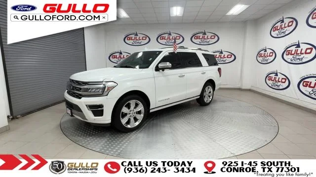 Certified Used 2023 White Metallic Ford Platinum image 4