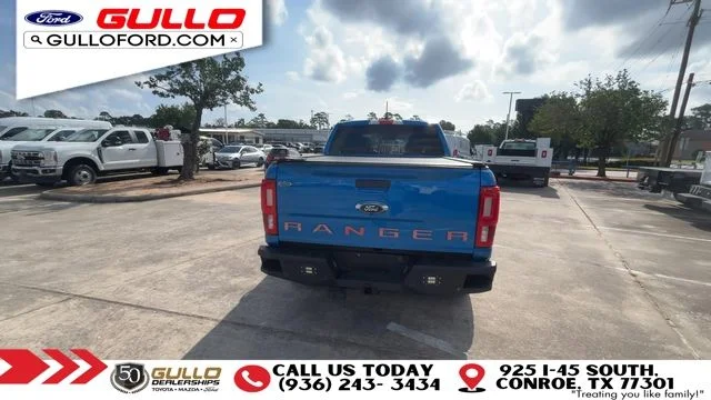 Certified Used 2022 Velocity Blue Metallic Ford XLT image 7