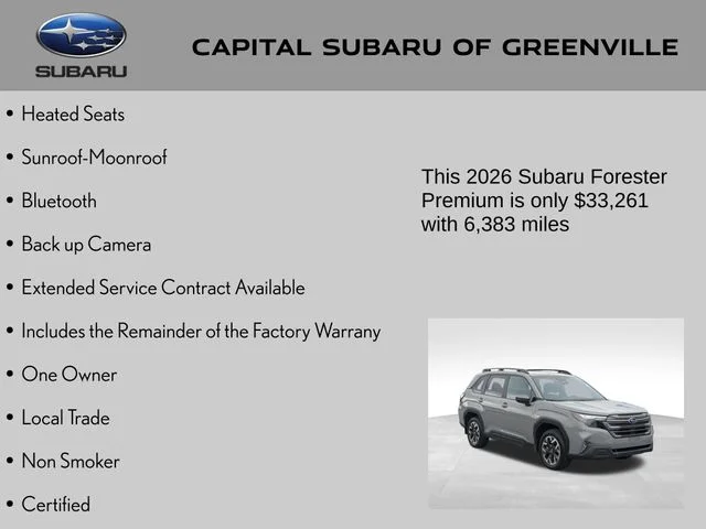Used 2026 Beige Subaru Premium image 4