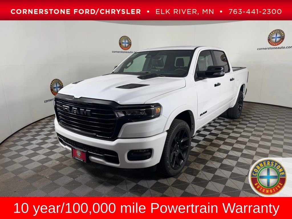 New 2026 Ivory White Tri-Coat Pearl-Coat Exterior Paint RAM Laramie image 1