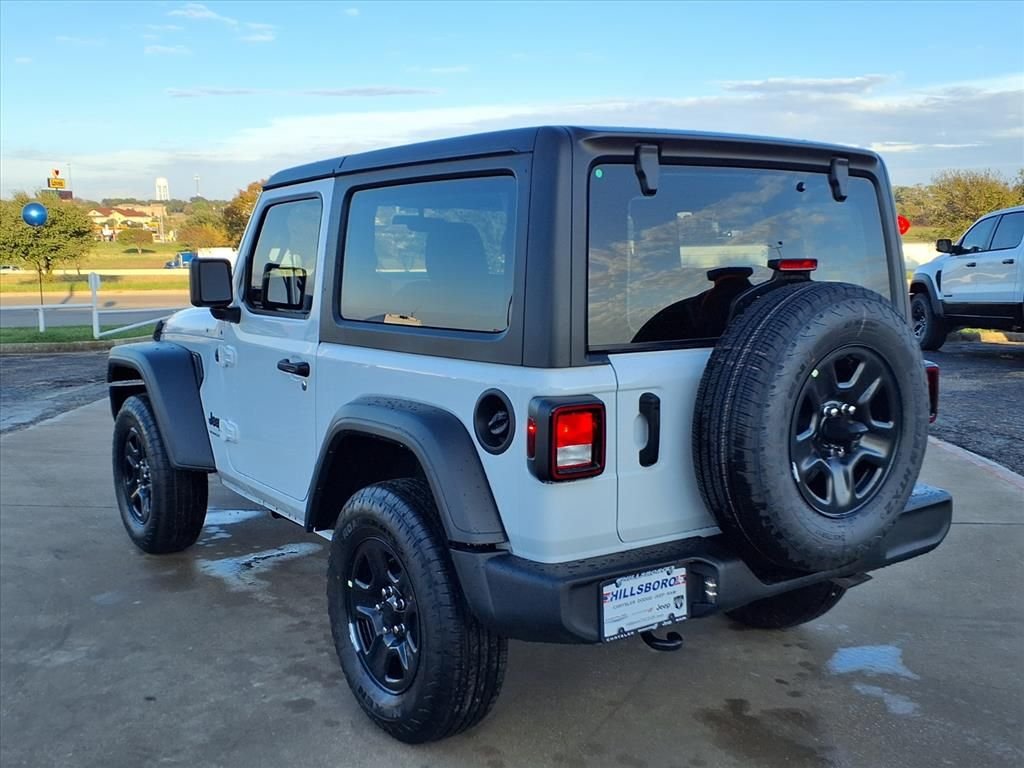 New 2026 Bright White Clear-Coat Exterior Paint Jeep Sport image 5