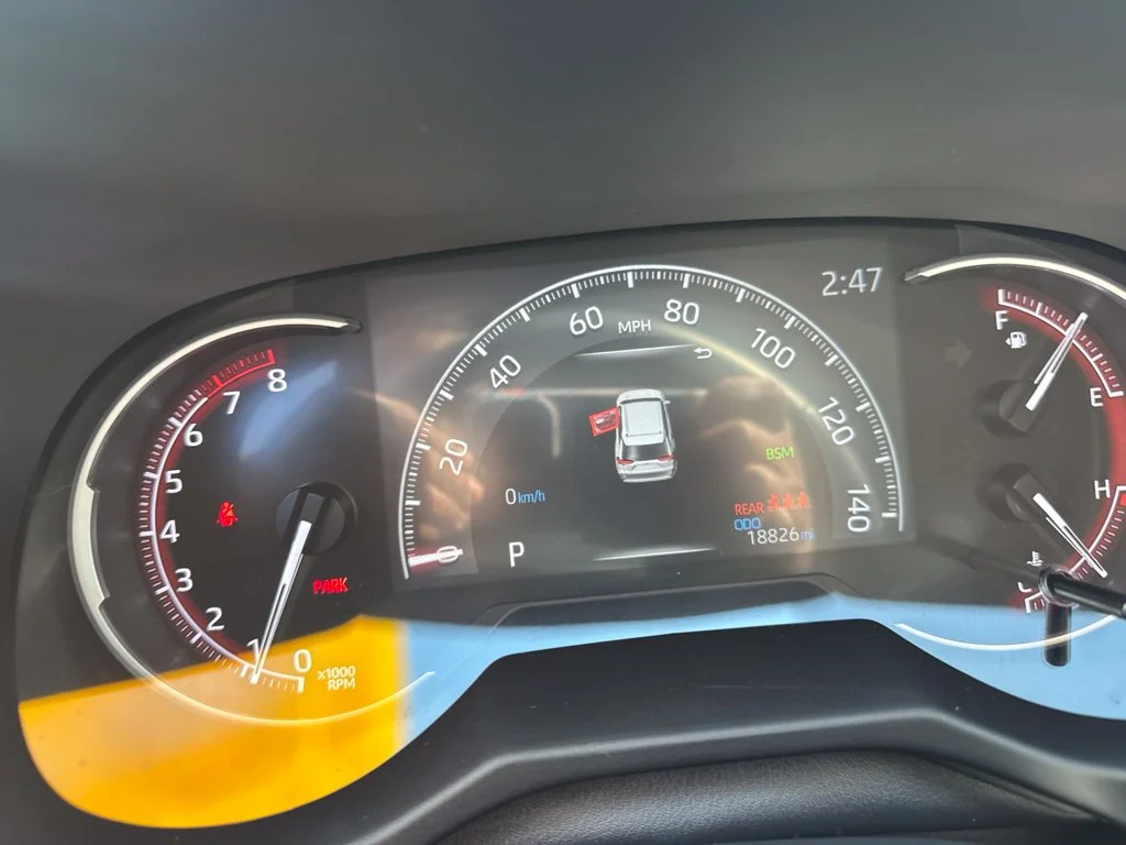 Used 2025 Black Toyota XLE Premium image 19