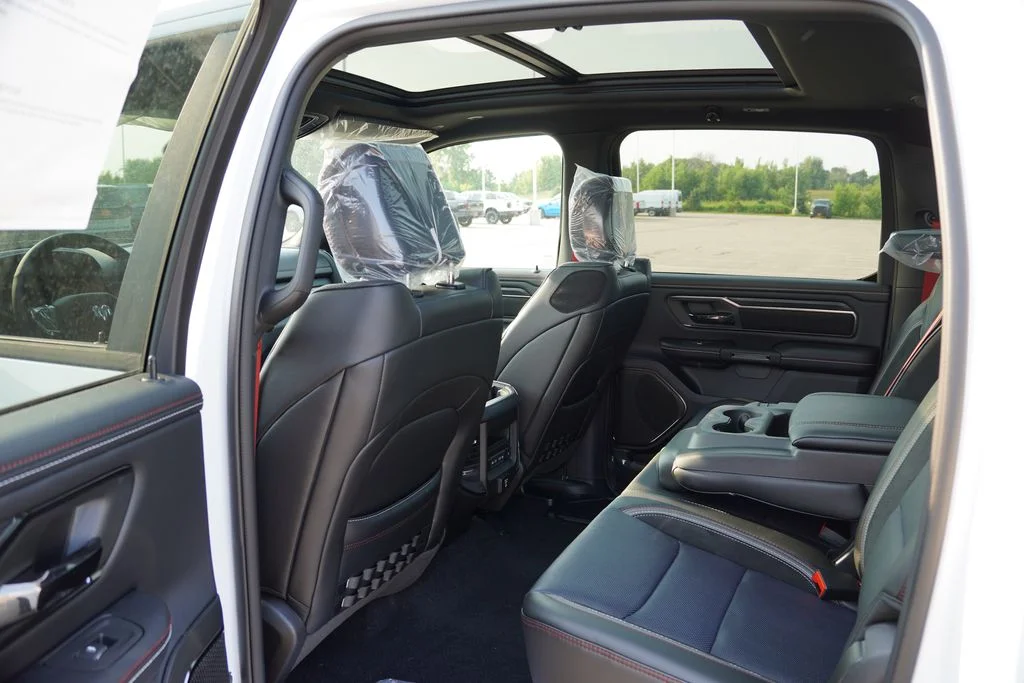 New 2026 Bright White Clear-Coat Exterior Paint RAM Laramie image 12