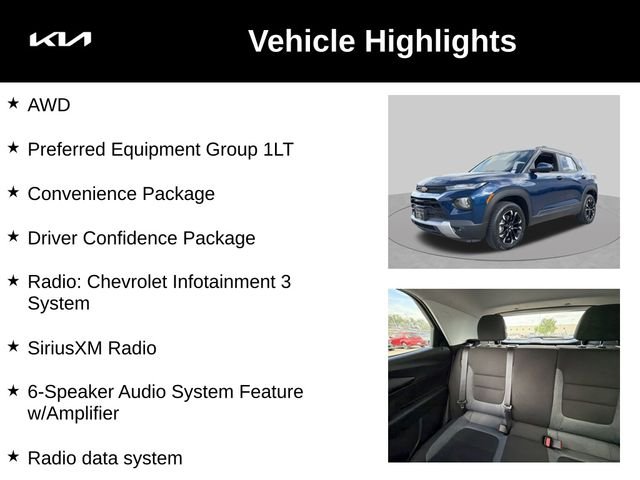Used 2023 Blue Chevrolet LT image 5