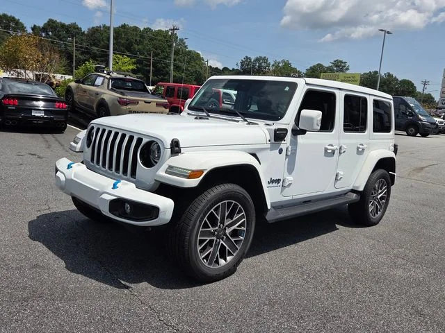Used 2023 White Jeep Sahara 4xe image 3