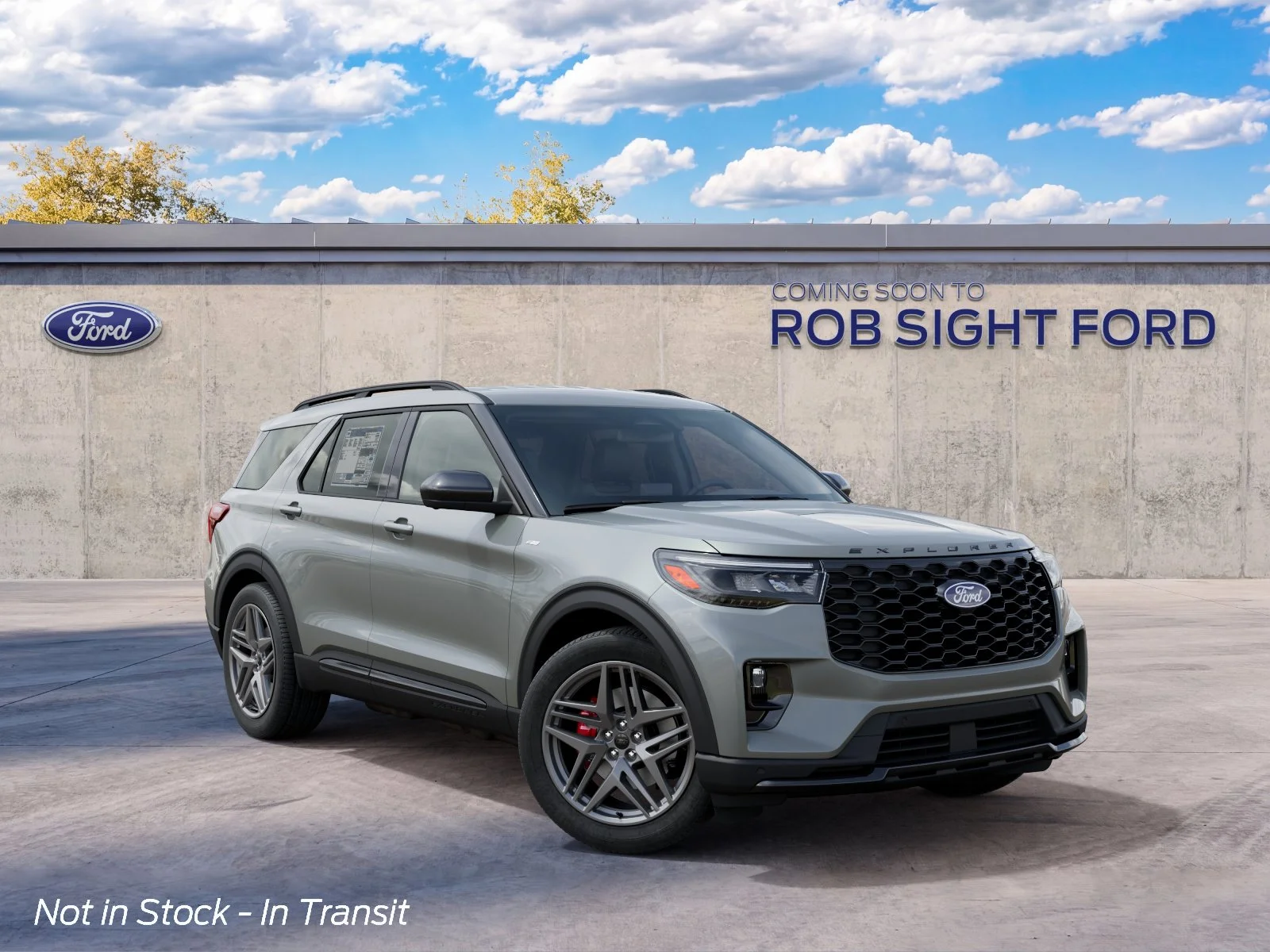 New 2027 Avalanche Gray Ford ST-Line image 4