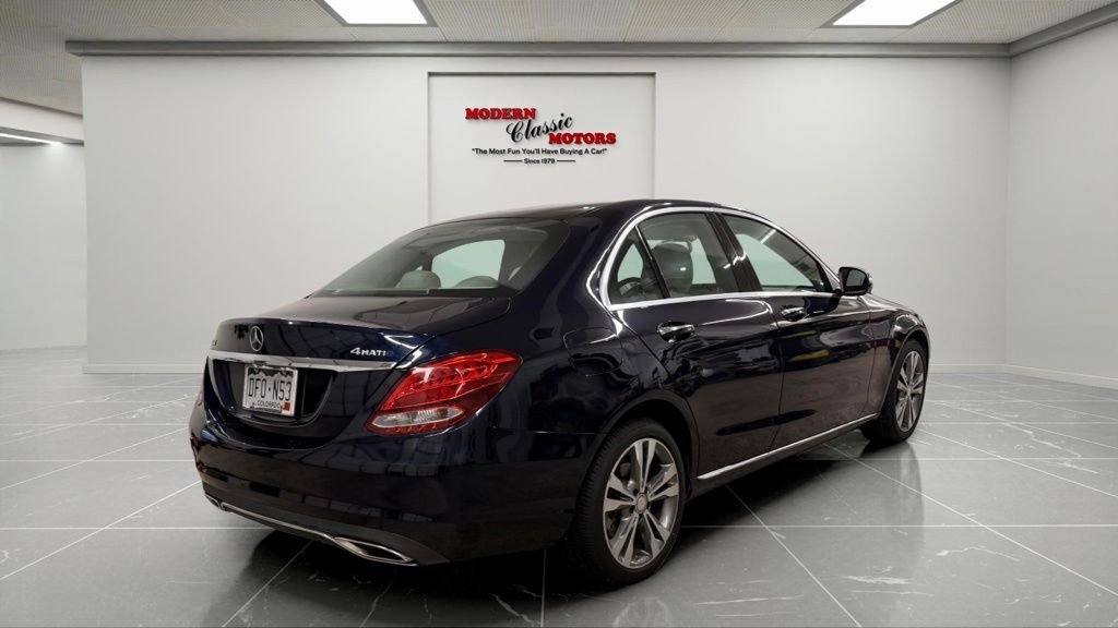 Used 2015 Blue Mercedes-Benz C 300 image 7