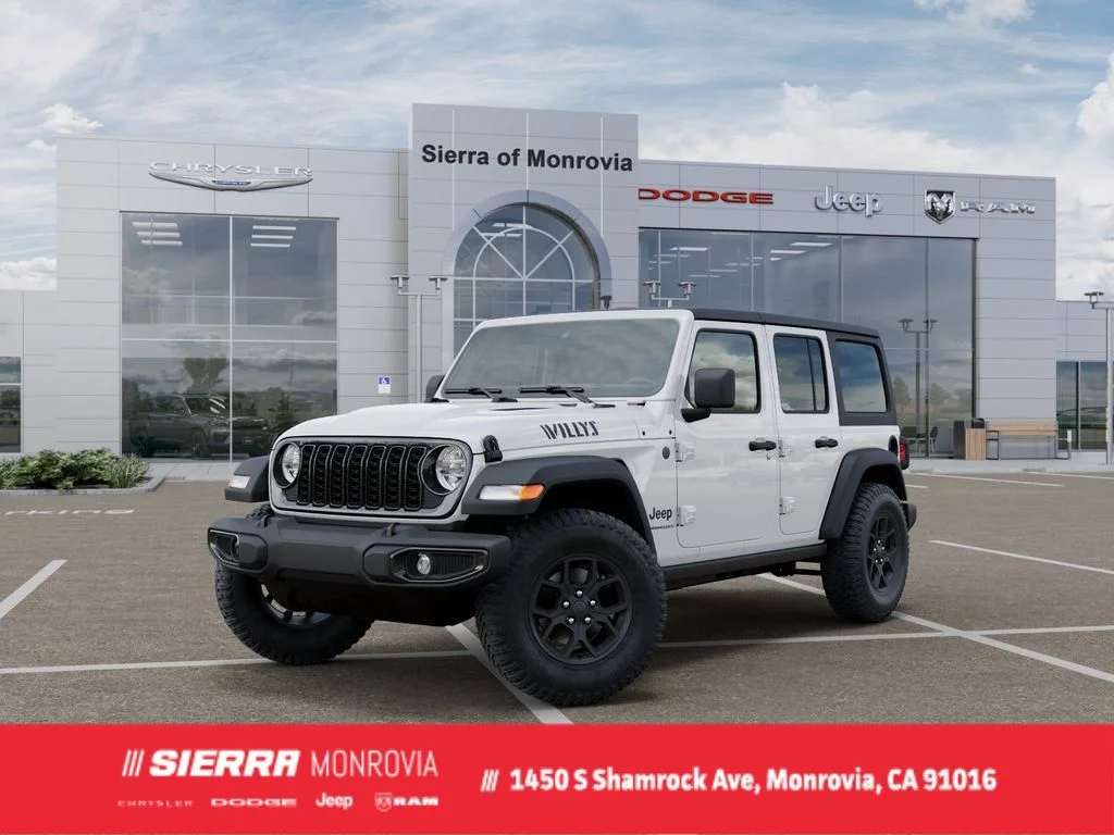 New 2026 White Jeep Willys image 1