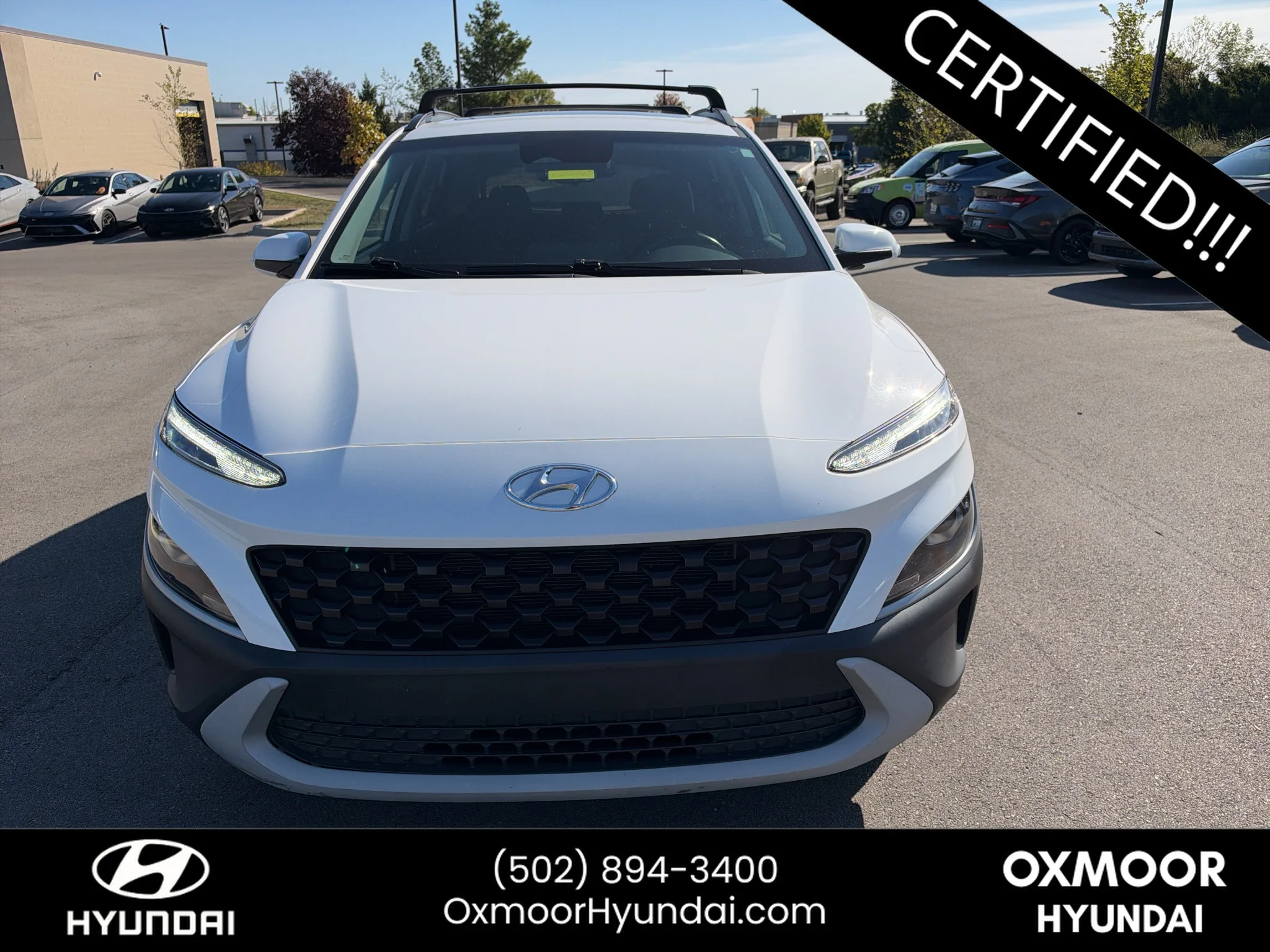 Certified Used 2022 Lunar White Hyundai SEL image 2
