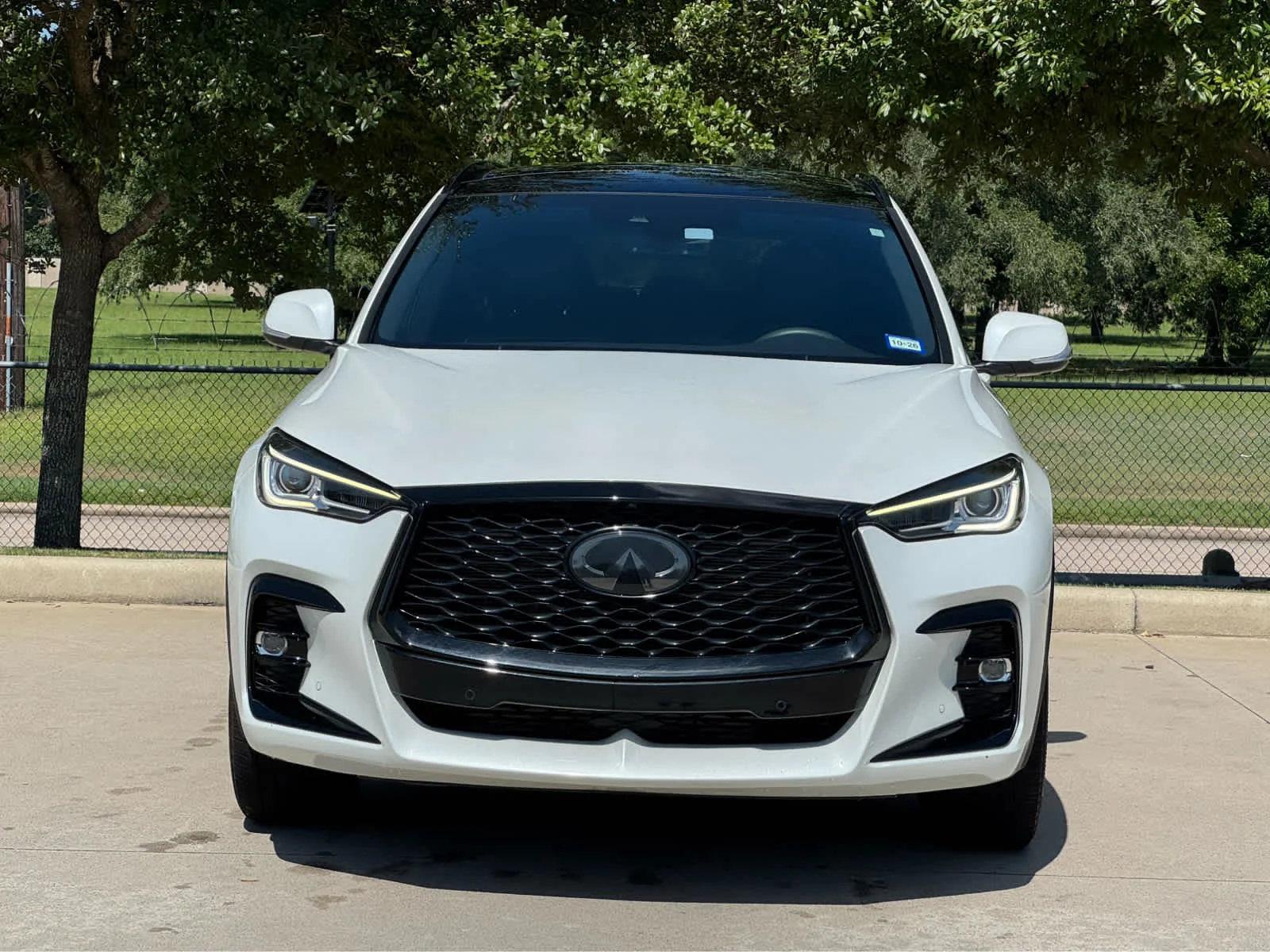 Certified Used 2023 Radiant White INFINITI SPORT image 2