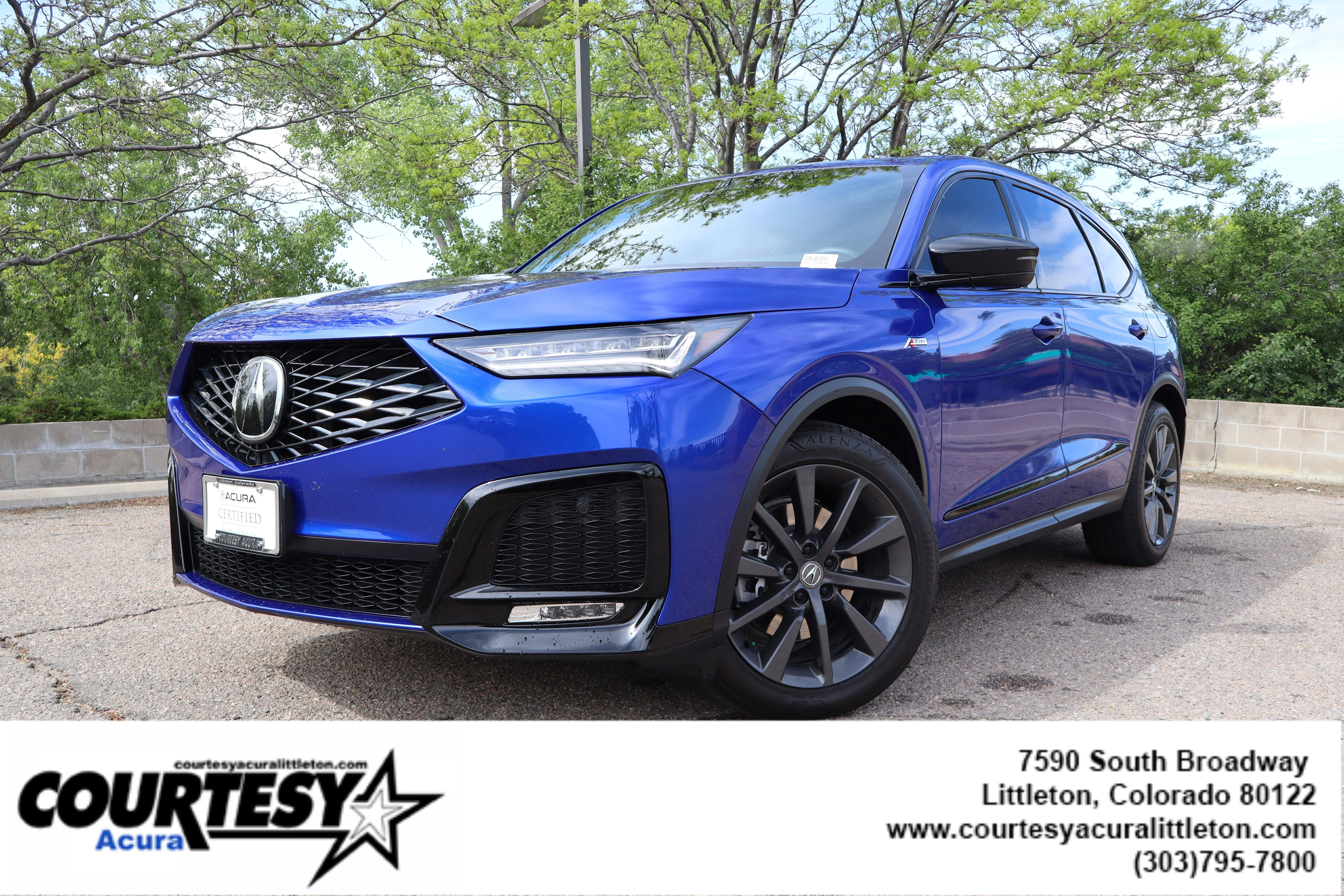 Certified Used 2025 Apex Blue Pearl Acura SH-AWD A-SPEC image 35