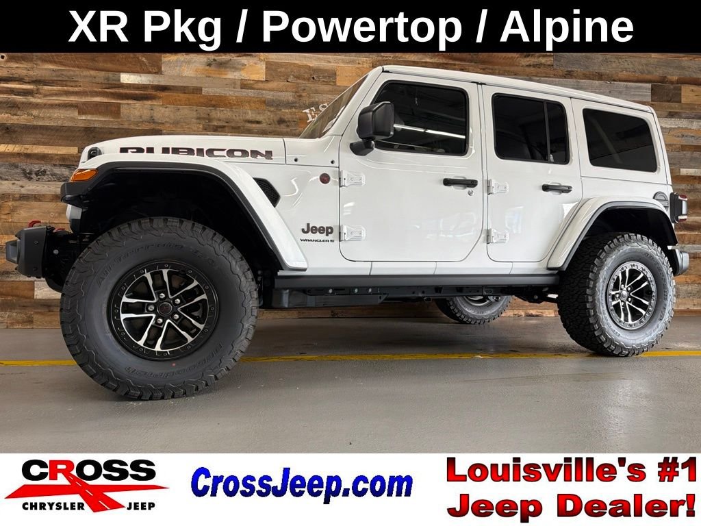New 2026 Bright White Clearcoat Jeep Rubicon X image 1