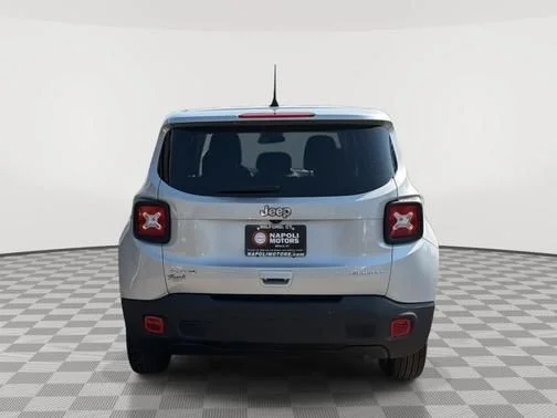 Used 2021 Silver Jeep Sport image 4